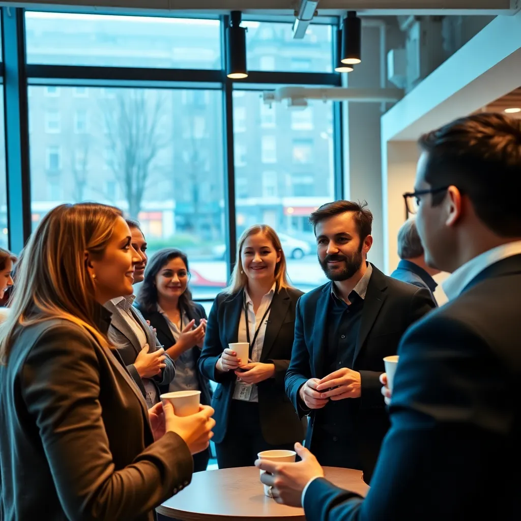 Team werkt aan innovatieve oplossing in startup kantoor