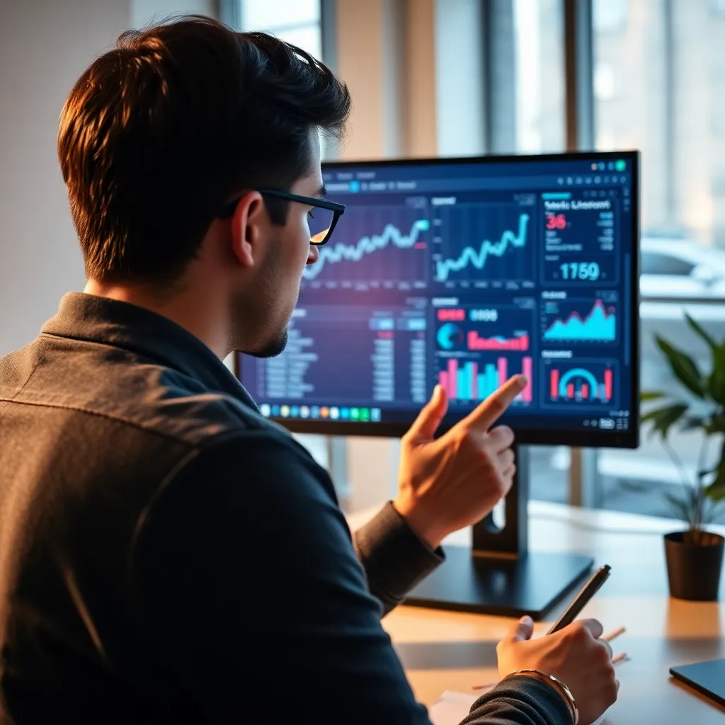 Nederlandse ondernemer werkt aan digitale marketingstrategie