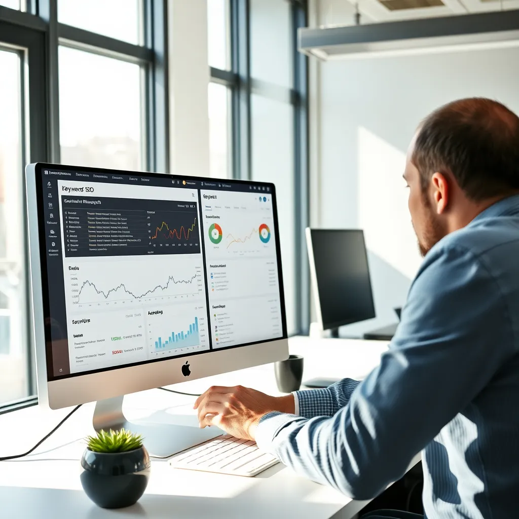 Nederlandse ondernemer die sociale media strategie plant op laptop